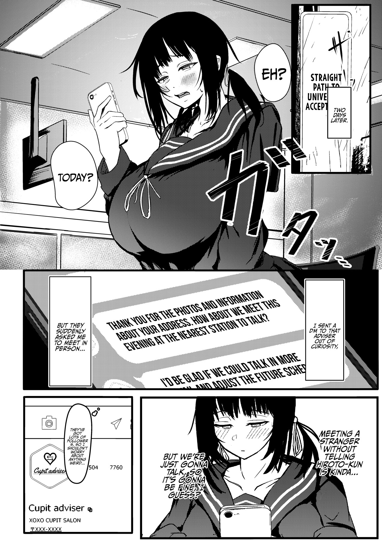Hentai Manga Comic-When I Tried To Anonymously Get Advice For MY Sex Life With My Boyfriend I Got Turned Into A Bitch With Baby-Making Sex-Read-5